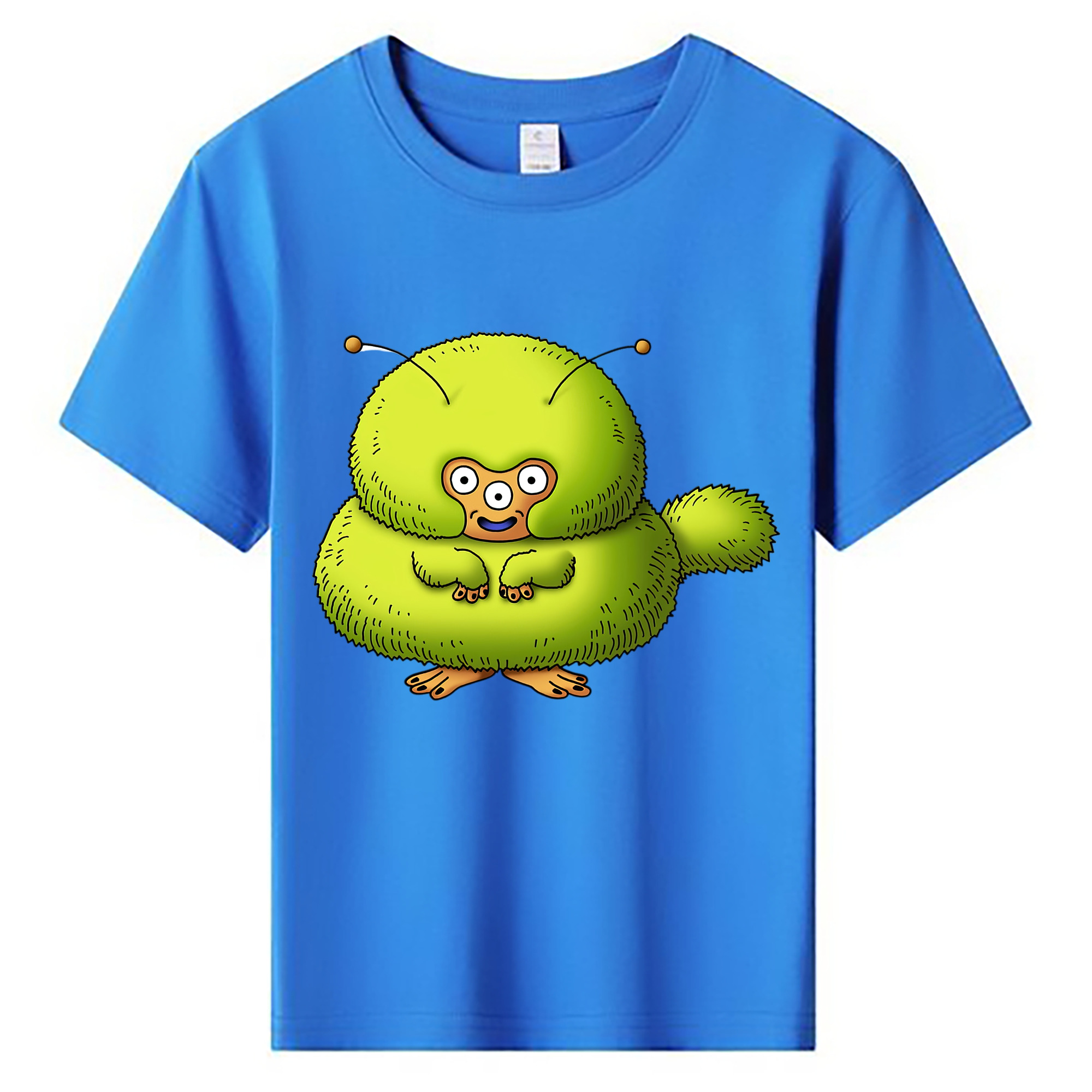 （画像用） ドラゴンクエスト Doragon Kuesuto Dragon Quest 綿100％キッズTシャツ（フロントプリント）